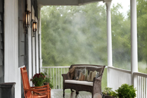 Shield Your Porch from Rain