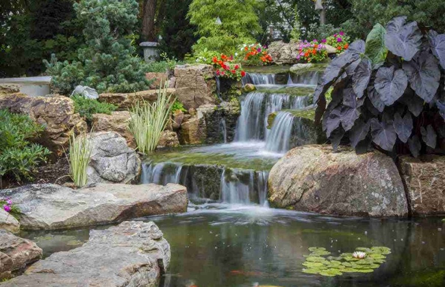 Waterfalls and Fountains